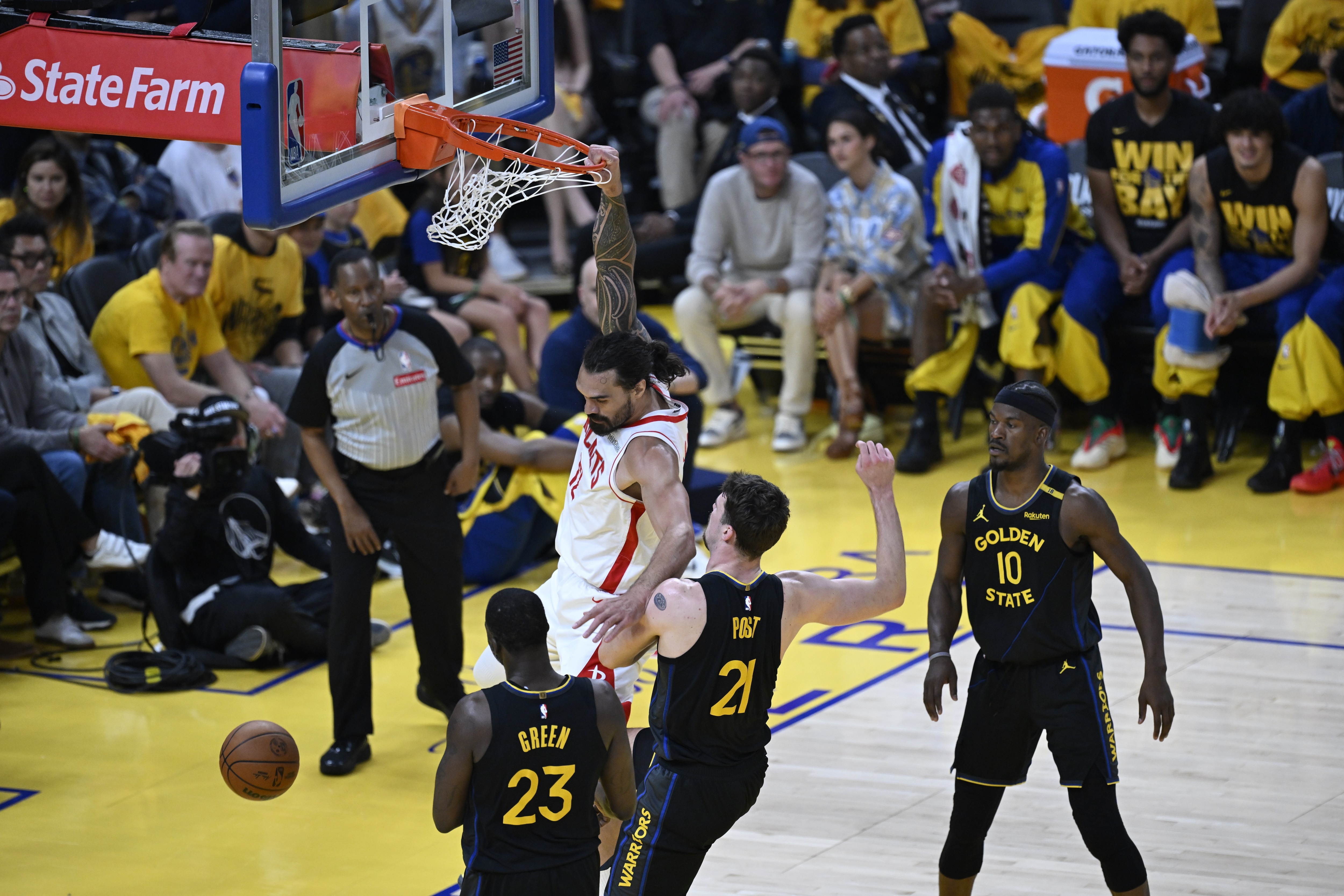 火箭鏖战北京队，乔治点燃赛场