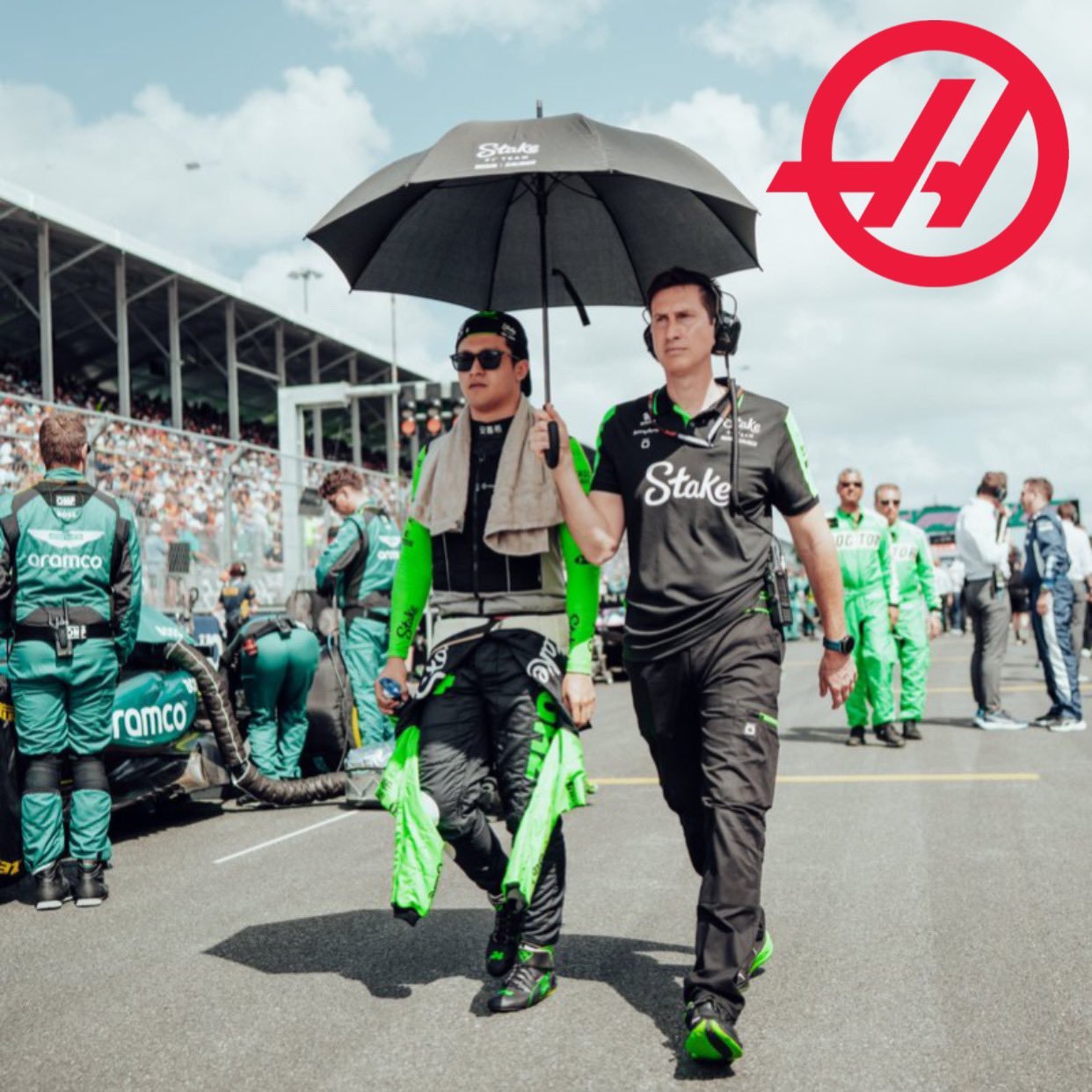 阿斯顿马丁力克哈斯车队，周冠宇惊艳四座